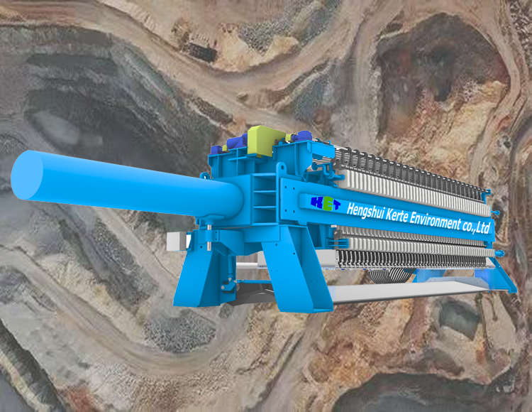 تعزيز كفاءة التعدين: تكنولوجيا المكبس الضاغط (Filter Press) عالي الضغط للتخلص الجاف من المخلفات